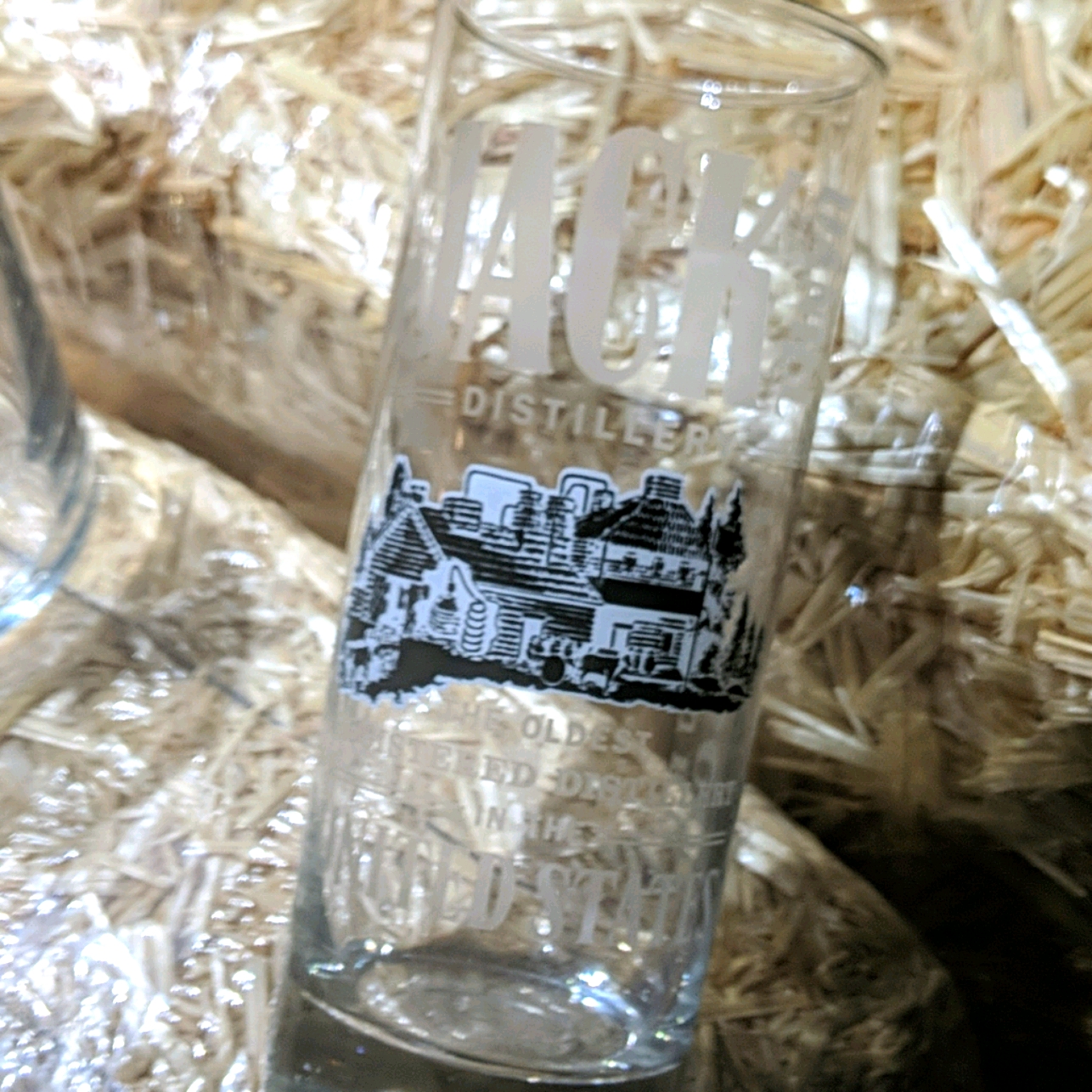 Jack Daniels Historical Glass
